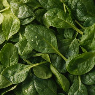 Spinach leaves