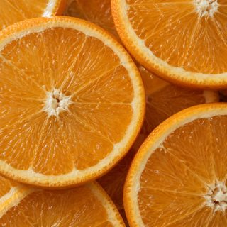 Sliced oranges